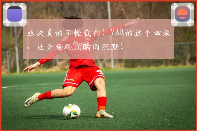 这次真的不怪裁判！VAR的这个回放，让全场观众瞬间沉默！